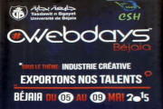 La 1ère édition des WEBDAYS BEJAIA “entrepreneurship & Industrie Créative”.