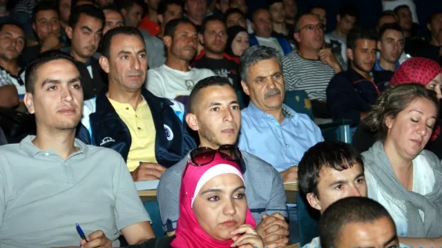 le 1er regroupement du stage de formation des éducateurs sportifs 1er degré à temps partiel. DJS Bejaia avec l’ESSTS Dely Brahim