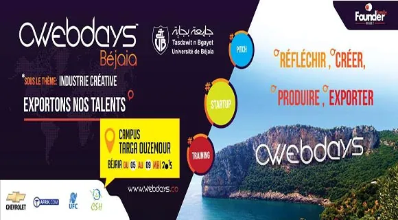 La 1ère édition des WEBDAYS BEJAIA “entrepreneurship & Industrie Créative”.
