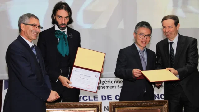 Médaillés Fields, Pr Cédric Villani et Pr Ngô Bâo Châu en conférence à l’Université de Béjaia