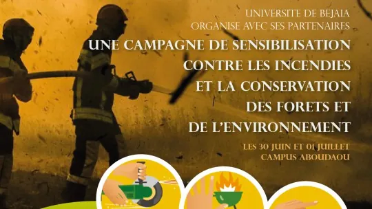 Campagne de sensibilisation contre les incendies et la conservation des forêts et de l’environnement