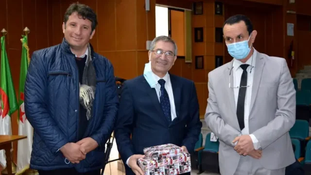 Hommage rendu par l’Université  de Bejaia au Professeur Boualem SAIDANI