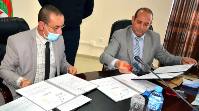 Signature d’une convention cadre entre l’Université de Bejaia et le  Tribunal administratif