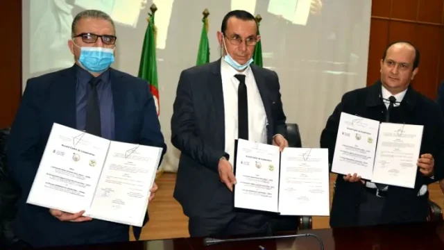 Accord cadre de coopération entre l’université Abderrahmane MIRA de Bejaia, le Groupement Algeria Corporate Universities et le Groupement Manadjim El Djazair