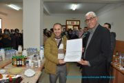 Hommage au professeur Djebbar ATMANI pour son dévouement et efforts consenti durant sa carrière de Doyen de la faculté des sciences de la nature et de la vie