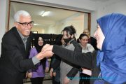 Hommage au professeur Djebbar ATMANI pour son dévouement et efforts consenti durant sa carrière de Doyen de la faculté des sciences de la nature et de la vie