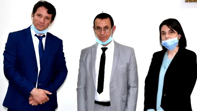 Installation du Dr. BELHOUCINE Mounia en qualité de  vice-recteur chargé des relations extérieures