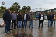Photos prises lors des exercices de simulation au profit des ingénieurs des laboratoires universitaires