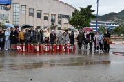 Photos prises lors des exercices de simulation au profit des ingénieurs des laboratoires universitaires