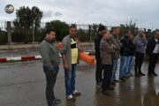 Photos prises lors des exercices de simulation au profit des ingénieurs des laboratoires universitaires
