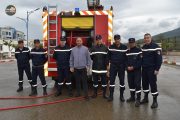 Photos prises lors des exercices de simulation au profit des ingénieurs des laboratoires universitaires