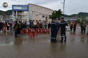 Photos prises lors des exercices de simulation au profit des ingénieurs des laboratoires universitaires