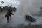 Photos prises lors des exercices de simulation au profit des ingénieurs des laboratoires universitaires