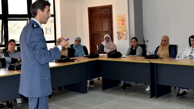 Photos prises lors du cycle de perfectionnement au profit du personnel des laboratoires de l’université