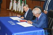 Visite du Pr Kamel BADDARI, MESRS à l'université de Bejaia 1