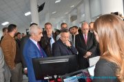Visite du Pr Kamel BADDARI, MESRS à l'université de Bejaia 1