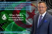 Visite du Pr Kamel BADDARI, MESRS à l'université de Bejaia 1