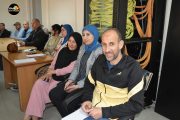 Photos prises lors du cycle de perfectionnement au profit du personnel des laboratoires de l’université