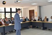 Photos prises lors du cycle de perfectionnement au profit du personnel des laboratoires de l’université