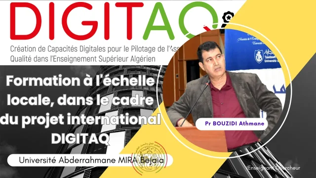 Formation à l’échelle locale, dans le cadre du projet international DIGITAQ; 2ème partie