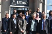 Visite de l'ambassadrice du royaume des Pays-Bas Mme Janna van de Velde à l' université A. MIRA Bejaia
