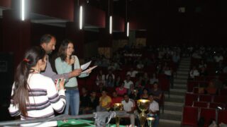 Célébration de la Journée de l'étudiant 77 Célébration de la Journée de l’étudiant à l'université Abderrahmane MIRA Bejaia.