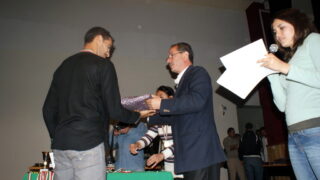 Célébration de la Journée de l'étudiant 78 Célébration de la Journée de l’étudiant à l'université Abderrahmane MIRA Bejaia.