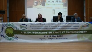 Ouverture des deux journées sur l’Atelier Thématique en Santé et Environnement 24 atelier thematique en sante et environnement 11 mai 2015 Pict0024