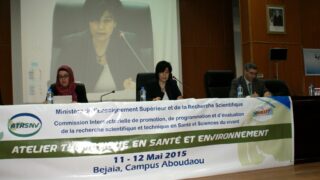 Ouverture des deux journées sur l’Atelier Thématique en Santé et Environnement 55 atelier thematique en sante et environnement 11 mai 2015 Pict0056