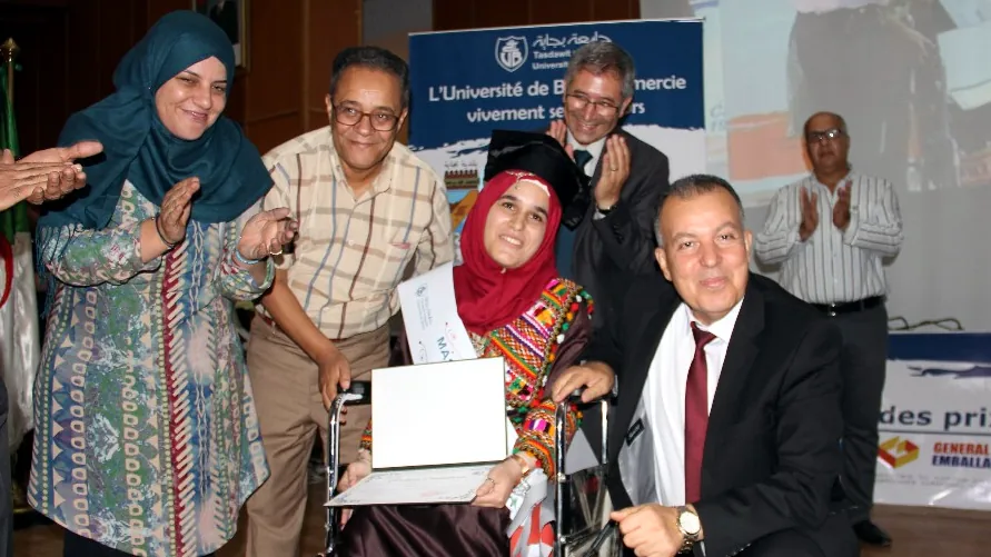 Remise d’attestations aux lauréats 2017/2018.