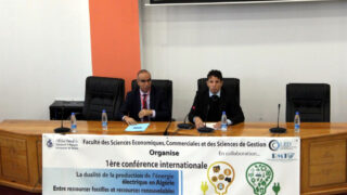 1ere Conference internationale dualite production energie electrique en Algerie entre ressources fossiles et ressources renouve 34