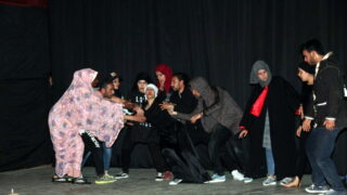 6e edition du festiva du theatre universitaire feminin Universite Bejaia 31