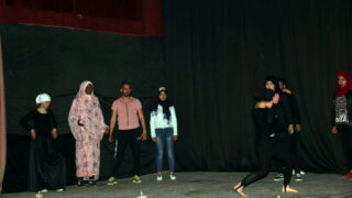 6e edition du festiva du theatre universitaire feminin Universite Bejaia 32