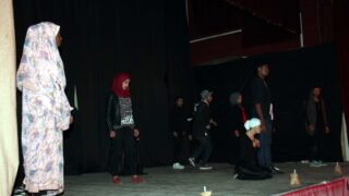 6e edition du festiva du theatre universitaire feminin Universite Bejaia 43