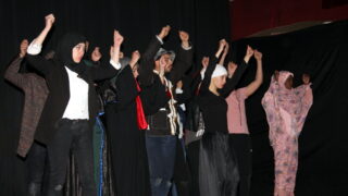 6e edition du festiva du theatre universitaire feminin Universite Bejaia 45