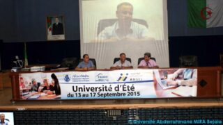 Cérémonie de clôture de de l’université d’été ANSEJ 8 Ceremonie cloture universite ete ANSEJ Universite de Bejaia Maison entrepreunariat 17 Septembre 2015 008