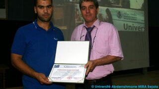 Cérémonie de clôture de de l’université d’été ANSEJ 32 Ceremonie cloture universite ete ANSEJ Universite de Bejaia Maison entrepreunariat 17 Septembre 2015 032