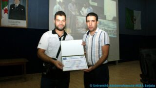 Cérémonie de clôture de de l’université d’été ANSEJ 35 Ceremonie cloture universite ete ANSEJ Universite de Bejaia Maison entrepreunariat 17 Septembre 2015 035