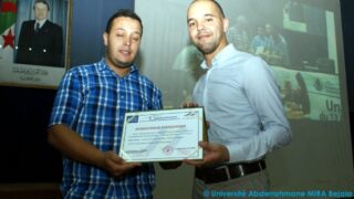 Cérémonie de clôture de de l’université d’été ANSEJ 41 Ceremonie cloture universite ete ANSEJ Universite de Bejaia Maison entrepreunariat 17 Septembre 2015 041