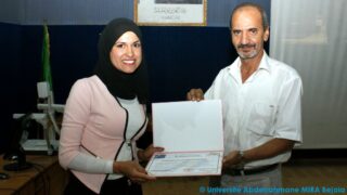 Cérémonie de clôture de de l’université d’été ANSEJ 47 Ceremonie cloture universite ete ANSEJ Universite de Bejaia Maison entrepreunariat 17 Septembre 2015 047