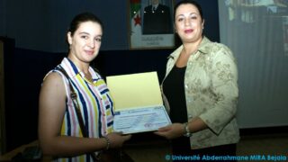 Cérémonie de clôture de de l’université d’été ANSEJ 62 Ceremonie cloture universite ete ANSEJ Universite de Bejaia Maison entrepreunariat 17 Septembre 2015 062