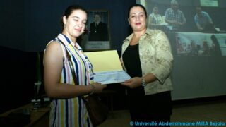 Cérémonie de clôture de de l’université d’été ANSEJ 63 Ceremonie cloture universite ete ANSEJ Universite de Bejaia Maison entrepreunariat 17 Septembre 2015 063