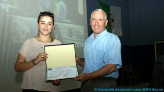 Cérémonie de clôture de de l’université d’été ANSEJ 70 Ceremonie cloture universite ete ANSEJ Universite de Bejaia Maison entrepreunariat 17 Septembre 2015 070