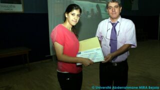 Cérémonie de clôture de de l’université d’été ANSEJ 76 Ceremonie cloture universite ete ANSEJ Universite de Bejaia Maison entrepreunariat 17 Septembre 2015 076