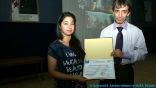 Cérémonie de clôture de de l’université d’été ANSEJ 79 Ceremonie cloture universite ete ANSEJ Universite de Bejaia Maison entrepreunariat 17 Septembre 2015 079