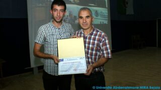 Cérémonie de clôture de de l’université d’été ANSEJ 89 Ceremonie cloture universite ete ANSEJ Universite de Bejaia Maison entrepreunariat 17 Septembre 2015 089