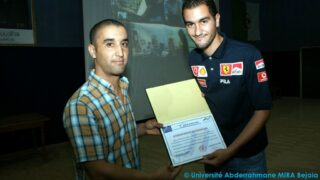 Cérémonie de clôture de de l’université d’été ANSEJ 90 Ceremonie cloture universite ete ANSEJ Universite de Bejaia Maison entrepreunariat 17 Septembre 2015 090