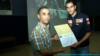 Cérémonie de clôture de de l’université d’été ANSEJ 92 Ceremonie cloture universite ete ANSEJ Universite de Bejaia Maison entrepreunariat 17 Septembre 2015 092