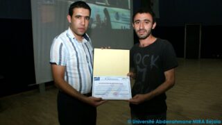Cérémonie de clôture de de l’université d’été ANSEJ 97 Ceremonie cloture universite ete ANSEJ Universite de Bejaia Maison entrepreunariat 17 Septembre 2015 097