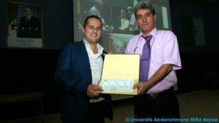 Cérémonie de clôture de de l’université d’été ANSEJ 103 Ceremonie cloture universite ete ANSEJ Universite de Bejaia Maison entrepreunariat 17 Septembre 2015 103